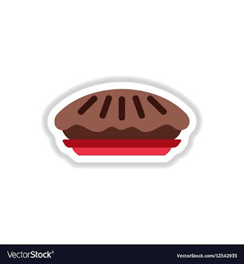 In paper sticker style vector image