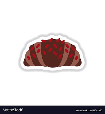 In paper sticker style vector image
