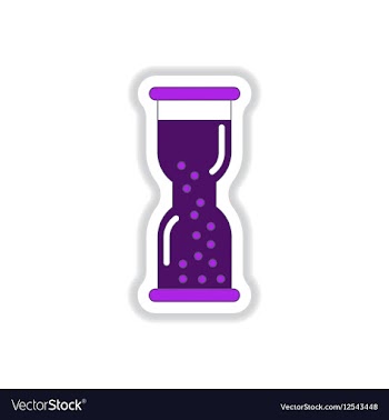 In paper sticker style vector image