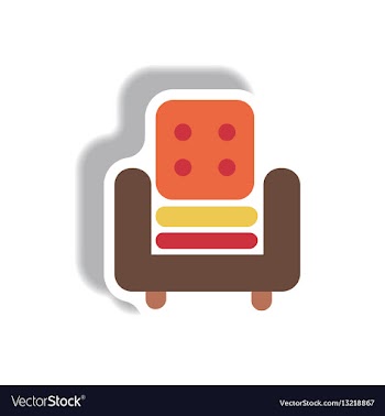 In paper sticker style vector image