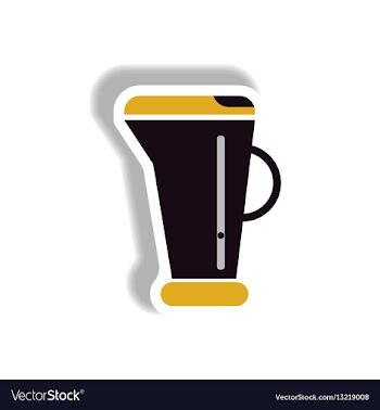 In paper sticker style vector image