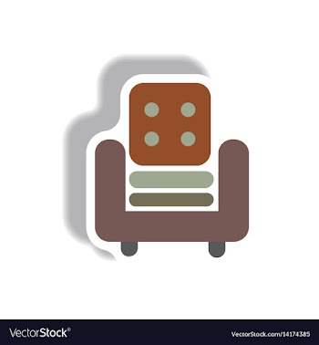 In paper sticker style vector image