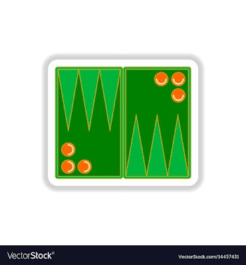 In paper sticker style vector image