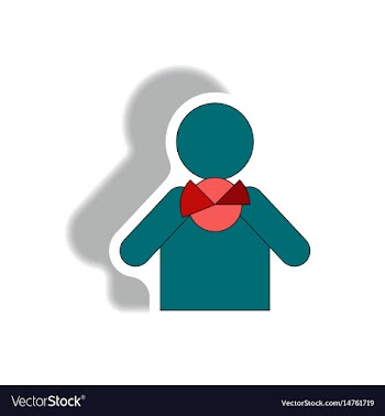 In paper sticker style vector image
