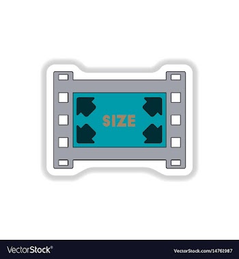 In paper sticker style vector image