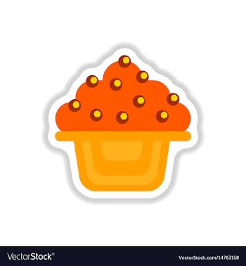 In paper sticker style vector image