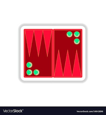 In paper sticker style vector image