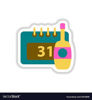 In paper sticker style vector image