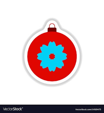 In paper sticker style vector image
