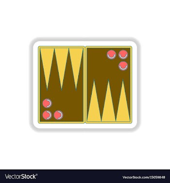 In paper sticker style vector image