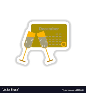 In paper sticker style vector image