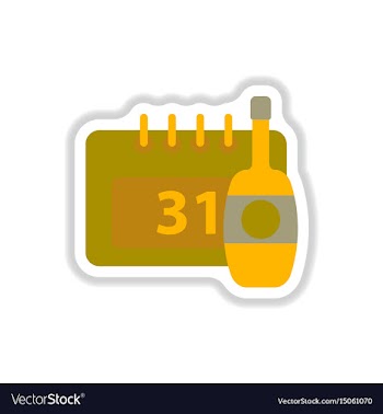In paper sticker style vector image