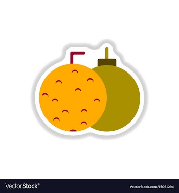 In paper sticker style vector image