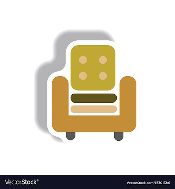 In paper sticker style vector image