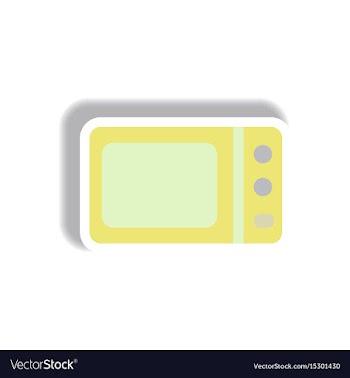 In paper sticker style vector image