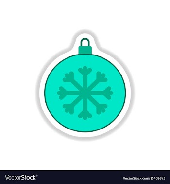 In paper sticker style vector image