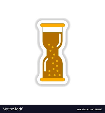 In paper sticker style vector image