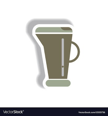 In paper sticker style vector image