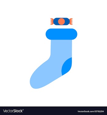 In paper sticker style vector image