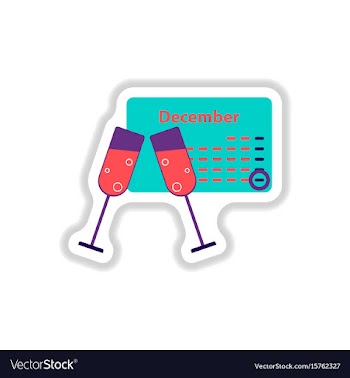 In paper sticker style vector image