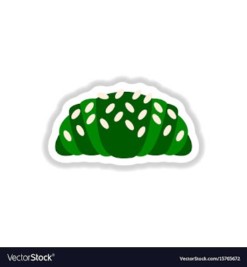 In paper sticker style vector image