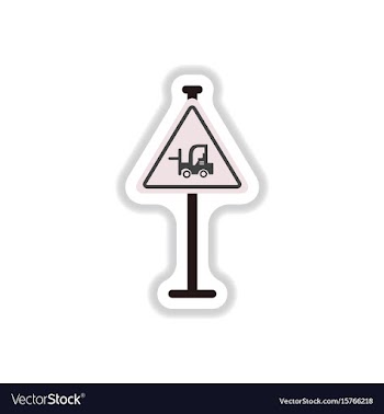 In paper sticker style vector image