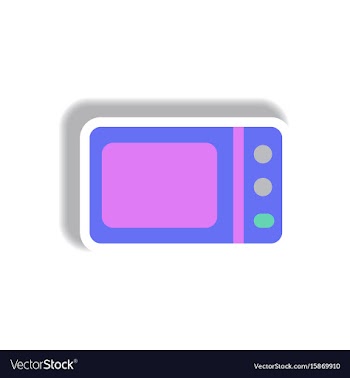 In paper sticker style vector image