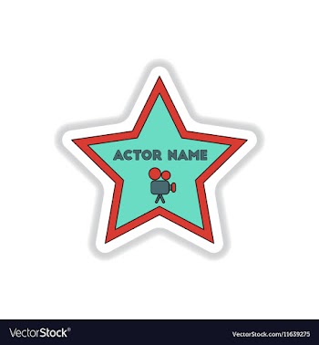 In paper sticker style Walk of vector image