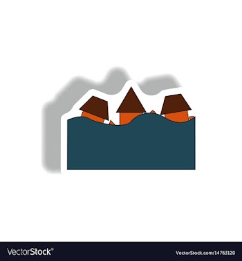 In sticker design of a vector image