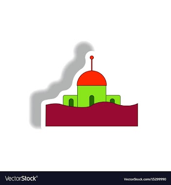 In sticker design of a vector image