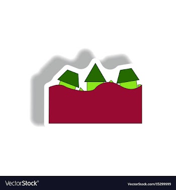 In sticker design of a vector image