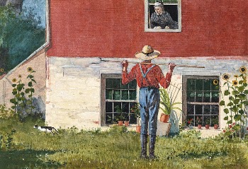 In the Garden (1874) by Winslow | Free Photo Illustration - rawpixel