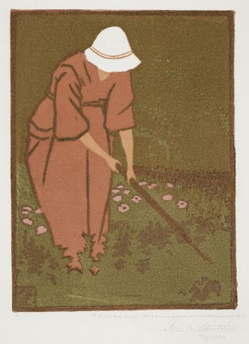 In the garden, 1920, Eric | Free Photo - rawpixel