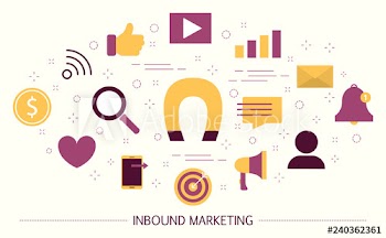 Inbound marketing concept
