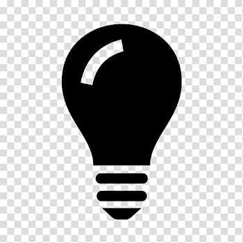 Incandescent light bulb Computer Icons Lamp , Light bulb transparent background PNG clipart