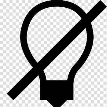 Incandescent light bulb Computer Icons Lighting Symbol, On Off transparent background PNG clipart