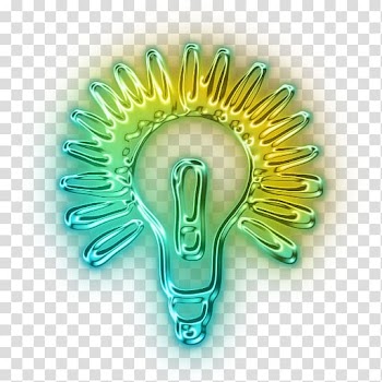 Incandescent light bulb Computer Icons Neon lamp, light transparent background PNG clipart