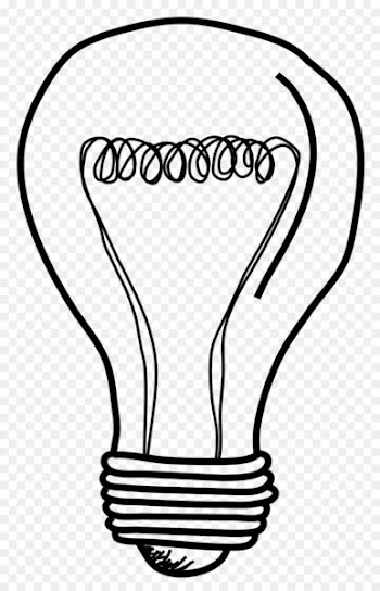 Incandescent light bulb Drawing Clip art - doodles 