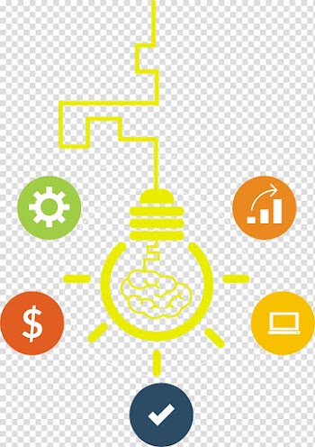 Incandescent light bulb Euclidean , Light bulb brain infographic transparent background PNG clipart
