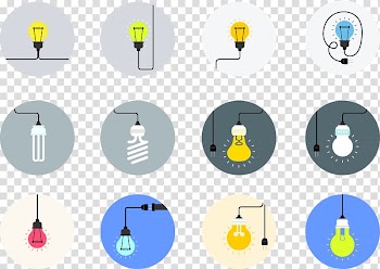 Incandescent light bulb Idea Icon, Light bulb idea icon electrical transparent background PNG clipart