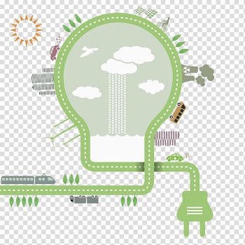 Incandescent light bulb Lamp Electric light, Green bulb transparent background PNG clipart