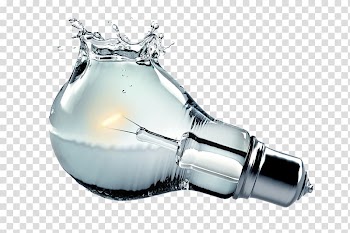 Incandescent light bulb Lamp Icon, Light bulb transparent background PNG clipart