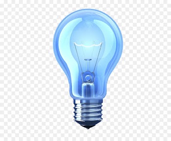 Incandescent light bulb Lamp Lighting - Blue light bulb 