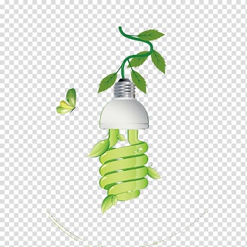 Incandescent light bulb Leaf, light bulb transparent background PNG clipart