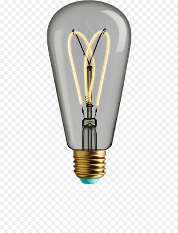 Incandescent light bulb LED lamp Edison screw Plumen - warm light 