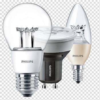 Incandescent light bulb LED lamp Philips Light-emitting diode, light transparent background PNG clipart