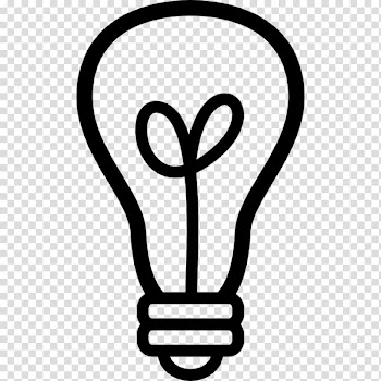 Incandescent light bulb, light transparent background PNG clipart