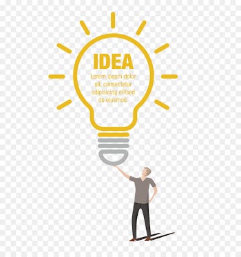 Incandescent light bulb Lighting Electricity - Vector material bulb idea 