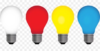 Incandescent light bulb Pixabay - Colored bulb 