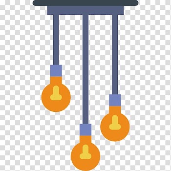 Incandescent light bulb Scalable Graphics Icon, 3 yellow light bulb transparent background PNG clipart